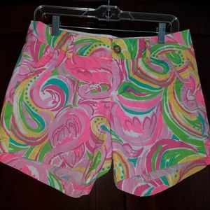 Lilly Pulitzer Calahan Shorts Size 4